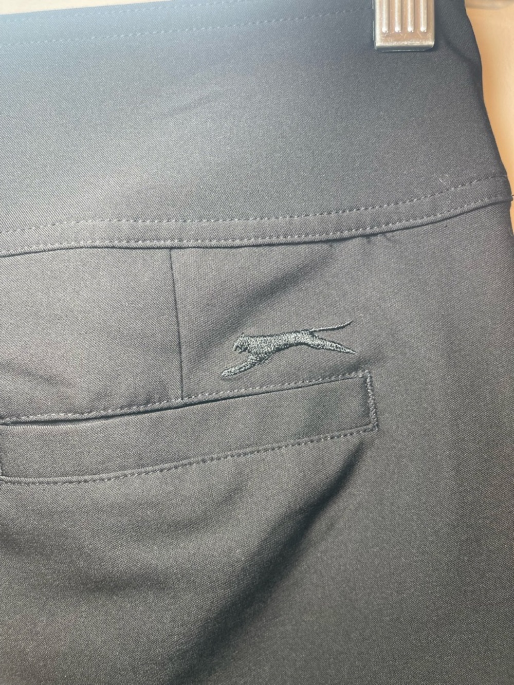 Slazenger Black High-Waist Performance Shorts - Picture 5 of 7